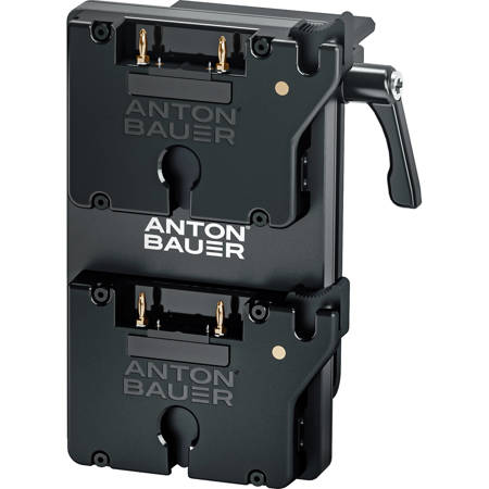 Anton Bauer Dual Micro Battery Bracket with P-Tap for Sony PXW-FX9, Gold Mount
