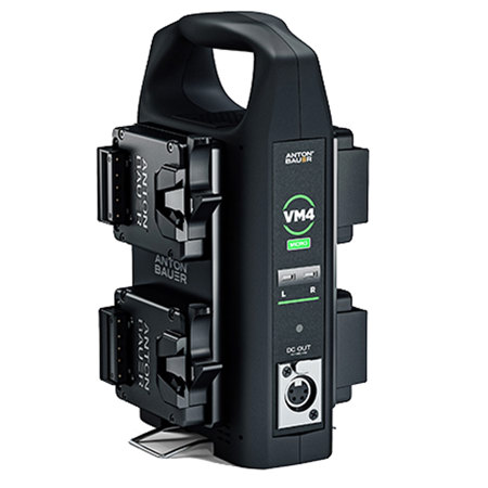 Anton Bauer VM4 4-Position Micro Battery Charger, V-Mount