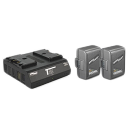 Anton Bauer ABP-248X Two DIONIC HCX Batteries & T2 Charger Kit