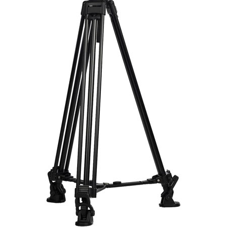 Acebil T35M 75mm Ball 2-Section Aluminum Tripod w/GS-1 Ground Spreader & Case