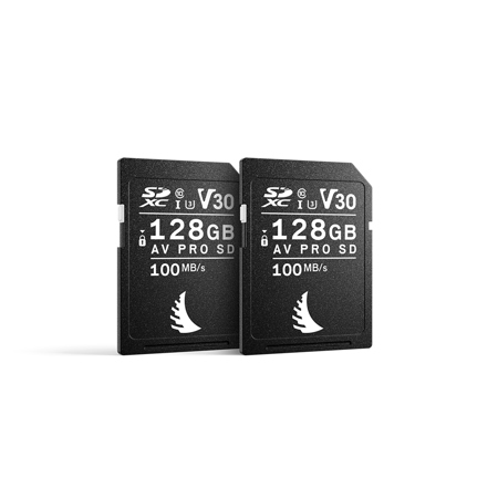 Angelbird AV PRO SD V30 UHS-I SDXC Memory Card 128GB 2-Pack