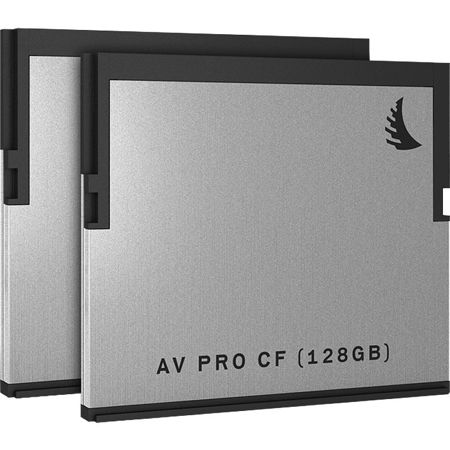 Angelbird AV PRO CF 128GB Memory Card, 2 Pack