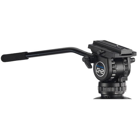 Acebil CH2 Fluid Pan/Tilt Video Head with Sliding Quick Release, 75mm Ball