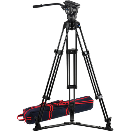 Acebil CS-280G Professional 2-Section Al Tripod, CH2 Head & GS-3 Ground Spreader