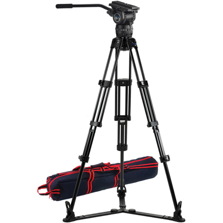 Acebil CS-782CG Professional Tripod System, T1002C Tripod, GS-3 Ground Spreader