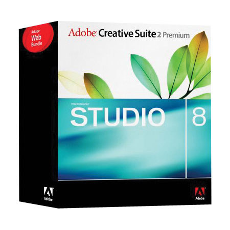 Adobe Creative Suites Premium CS2 Software and Macromedia Studio 8