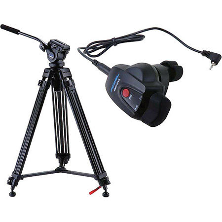 Acebil i-605DX 2-section Aluminum Tripod w/RMC-1DVX Zoom Controller (Panasonic)