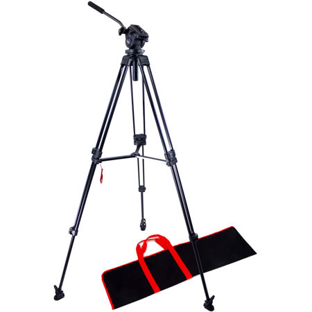 Acebil i-705MX 3-Sec Al Video Tripod w/Standard H705 Fluid Head & Mid Spreader