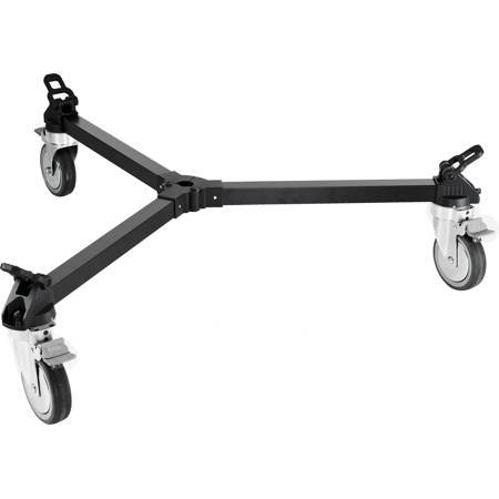 Acebil Heavy Duty Tripod Dolly with Direction Locking System, 200 lbs Capacity