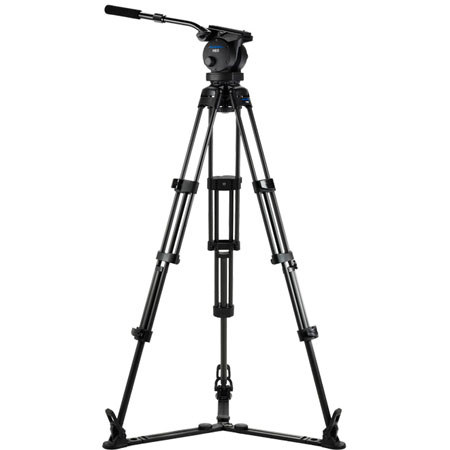 Acebil P-62CGX Aluminum Tripod with Ballhead & GS-3 Spreader- Black
