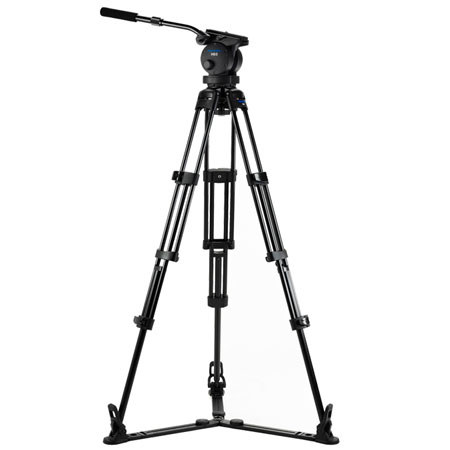 Acebil P-62GX Professional 3-Section Al Tripod w/H60 Head & GS-3 Ground Spreader
