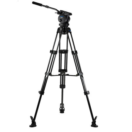 Acebil P-72MX Aluminum T1002C Tripod with Ballhead & MS-3 Spreader- Black
