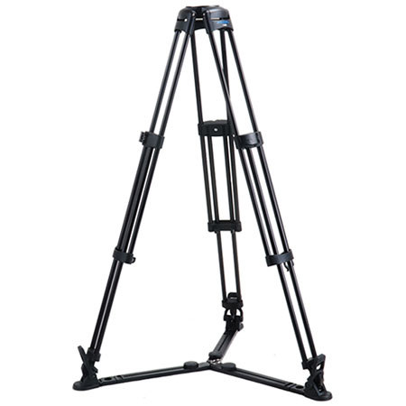 Acebil 1 Stage 100mm Ball Base Aluminum Tripod, 88 lb Load Capacity, 26.4-56.7" Height Adjustment Range