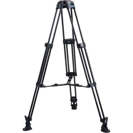 Acebil T1000M 100mm Ball 2-Section Aluminum Tripod with MS-5 Mid-Level Spreader