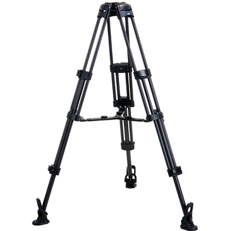 Acebil T1002CM 100mm Ball 3-Section Carbon Fiber Tripod w/MS-5 Mid Spreader