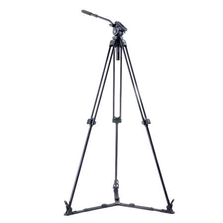 Acebil J-805GX Prosumer 2-Section Al Tripod, w/H805 Head & GS-1 Ground Spreader