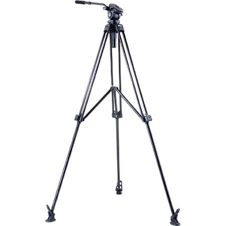 Acebil J-805GX Prosumer 2-Section Al Tripod with 805 Fluid Head, Mid Spreader