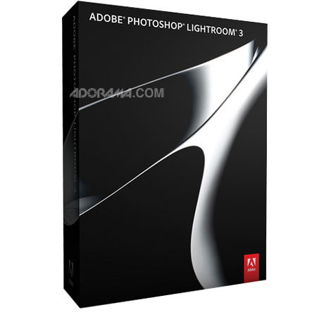 Adobe Photoshop Lightroom V3 Software for Managing and Showcasing Large Volumes of Digital Images, Windows and Macintosh Compatible