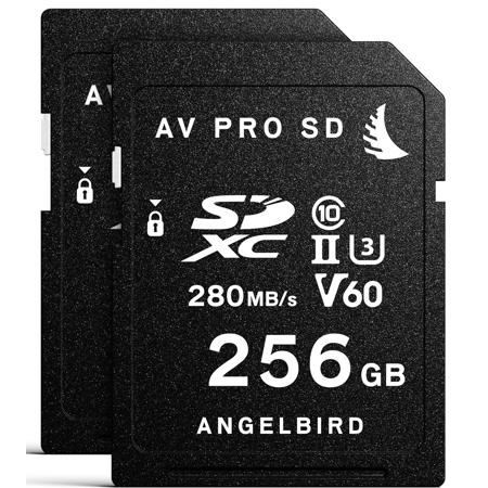 Angelbird Match Pack w/AV PRO SD MK2 256GB Card for Fujifilm X-T3 & X-T4, 2-Pack