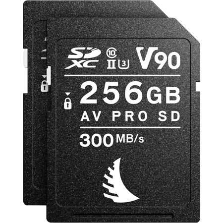 Angelbird Match Pack for GH5/GH5S, 2x AV PRO SD MK2 V90 256GB Memory Card