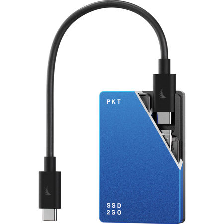 Angelbird Match Pack for BMPCC 6K,SSD2GO PKT MK2 1TB Blue,AV PRO CFast 2.0 512GB