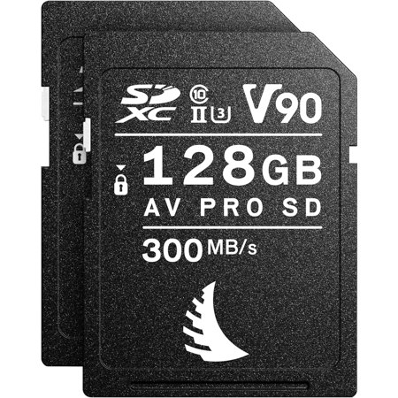 Angelbird Match Pack for Panasonic S1H, 2x AV PRO SD MK2 V90 128GB Memory Card