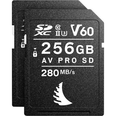 Angelbird Match Pack for Fujifilm X-T3/ X-T4, 2x AV PRO SD V60 256GB Memory Card