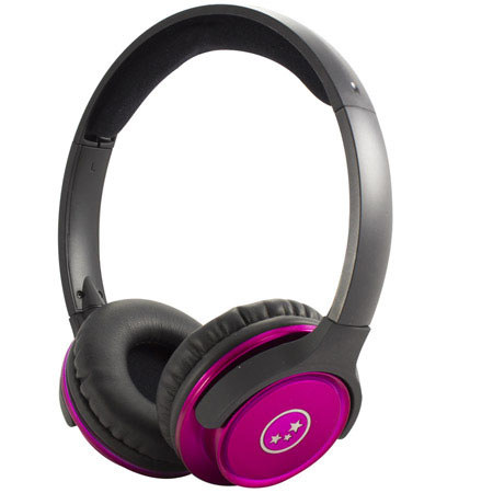 Able Planet SH180PKM-SI170PK Musicians' Choice Over-the-Ear Headphones, Pink