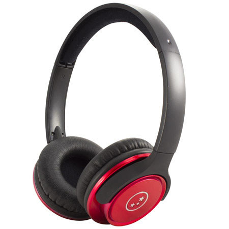Able Planet SH180RDM-SI170RD Musicians' Choice Over-the-Ear Headphones, Red