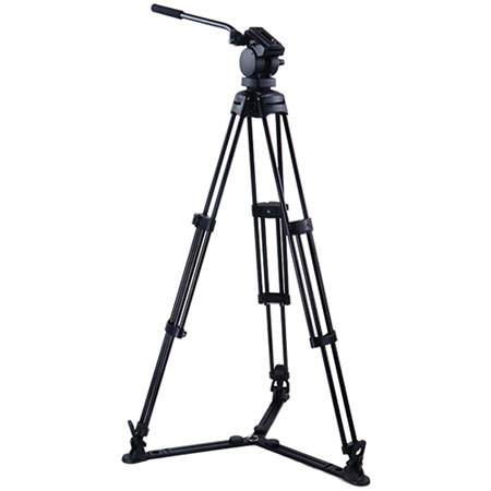 Acebil P-30GX Professional 2-Section Al Tripod w/H30 Fluid Head, GS-3 Spreader