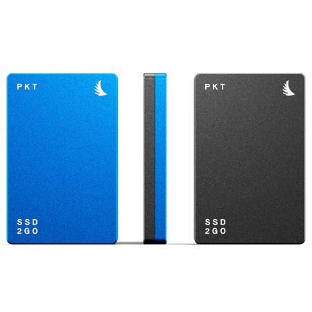 Angelbird SSD2GO PKT MK2 1TB USB 3.2 Type-C Gen2 External SSD, Blue