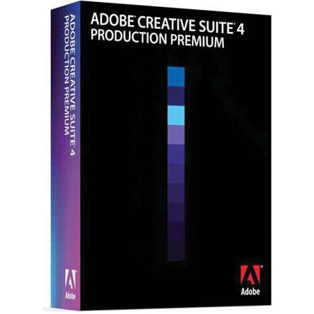 Adobe Production Premium 4 CS4 Full A/V S/W f/Mac w/LR2