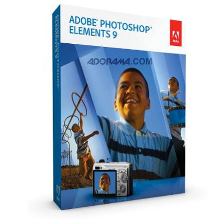 Adobe Photoshop Elements 9.0 Software for Win and Mac