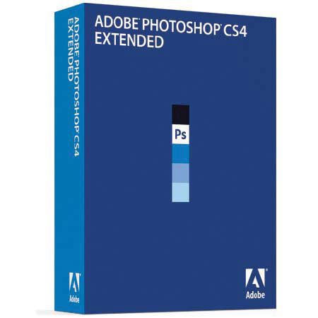 Adobe Photoshop CS4 11.0 Extended Image Editing Software for Macintosh, with Lightroom 2 Software