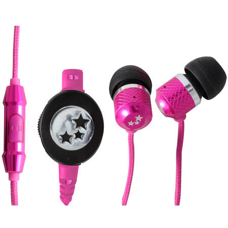 Able Planet Musician's Choice SI170PK In-Ear Headphones, Pink