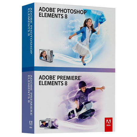 Adobe Photoshop/Premiere Elements 8.0 Software for Win