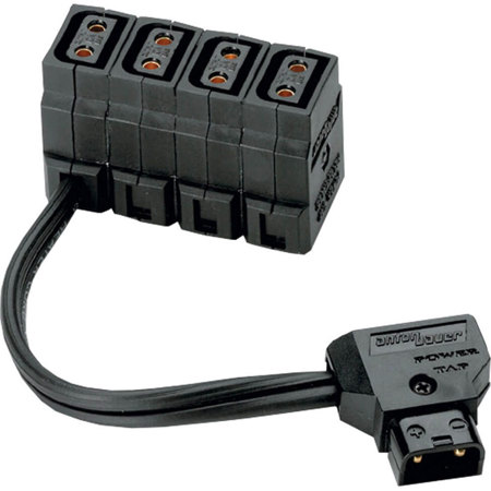Anton Bauer PowerTap Multi Cable, Male to 4 Female