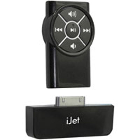 ABT Inc. iJetV2 iJet Remote with Bottom Dock, Black