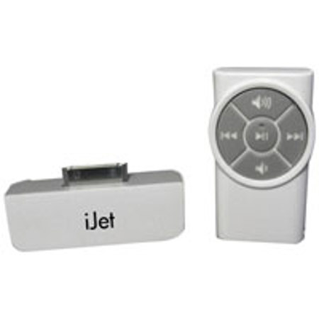 ABT Inc. iJetV2 iJet Remote with Bottom Dock, White