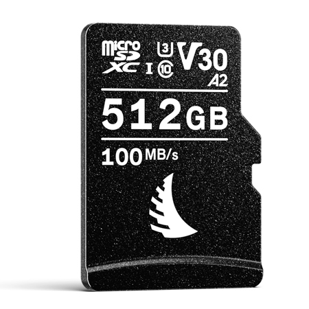 Angelbird AV PRO 512GB microSDXC V30 UHS-I U3 Memory Card