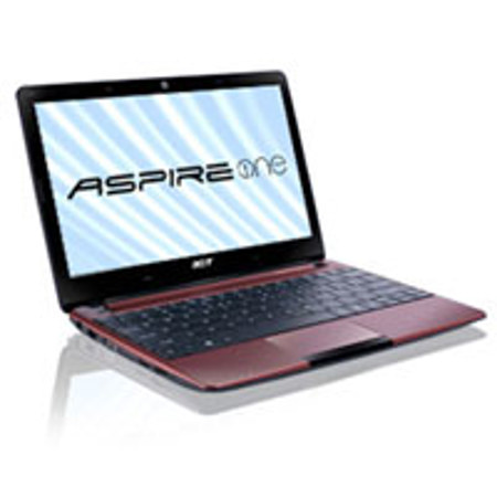 Acer Aspire One AO722-0474 11.6" Netbook PC, Burgundy Red