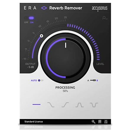Accusonus ERA Reverb Remover Automatic Audio-Repair Plug-In, Electronic Download