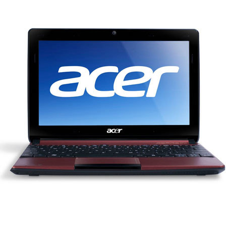 Acer Aspire One AOD270-1835 10.1" Netbook PC, Burgundy Red
