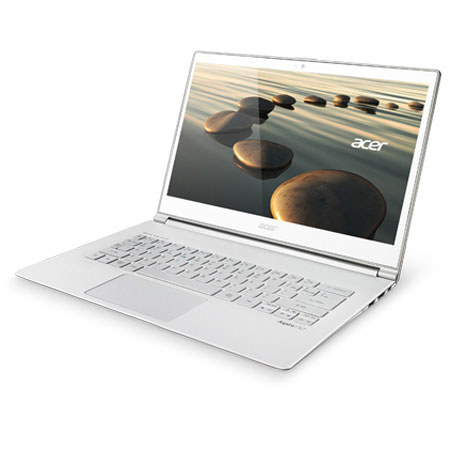 Acer Aspire S7-392-6832 13.3" Full HD Touchscreen Ultrabook Notebook, White