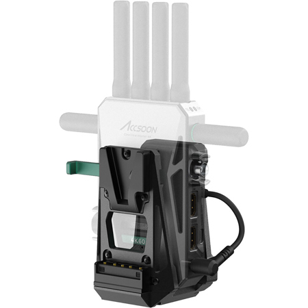 Accsoon V-Lock Adapter for CineView Master 4K and 2 SDI Wireless Transmitters