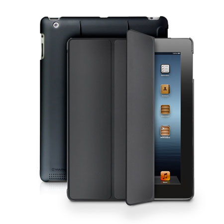 Marware MicroShell Folio Case for iPad 3 & iPad 4, Black