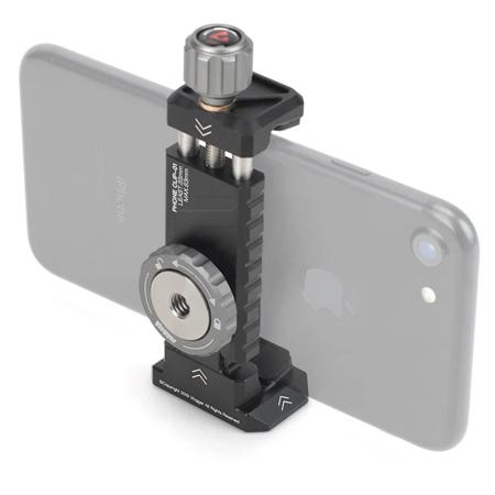 ANDYCINE Vlogger Universal Adapter with SSD Cold Shoe Mount & 1/4 Threaded Holes