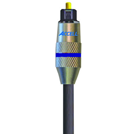 Accell UltraAudio 6.6' Fiber Optic Digital Audio Cable