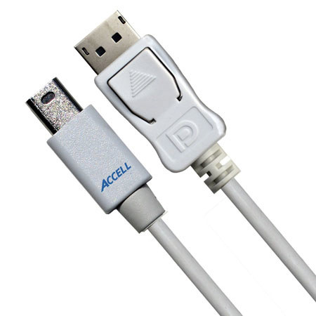 Accell UltraAV 6.6' Mini DisplayPort to DisplayPort Cable