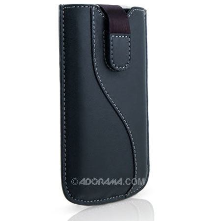 Marware C.E.O. Glide Leather Case for iPhone 3G, Black